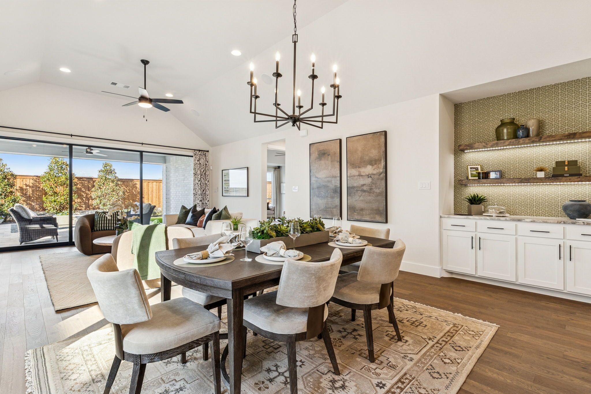 Meraki Model Dining Area | American Legend Homes – Forney, TX