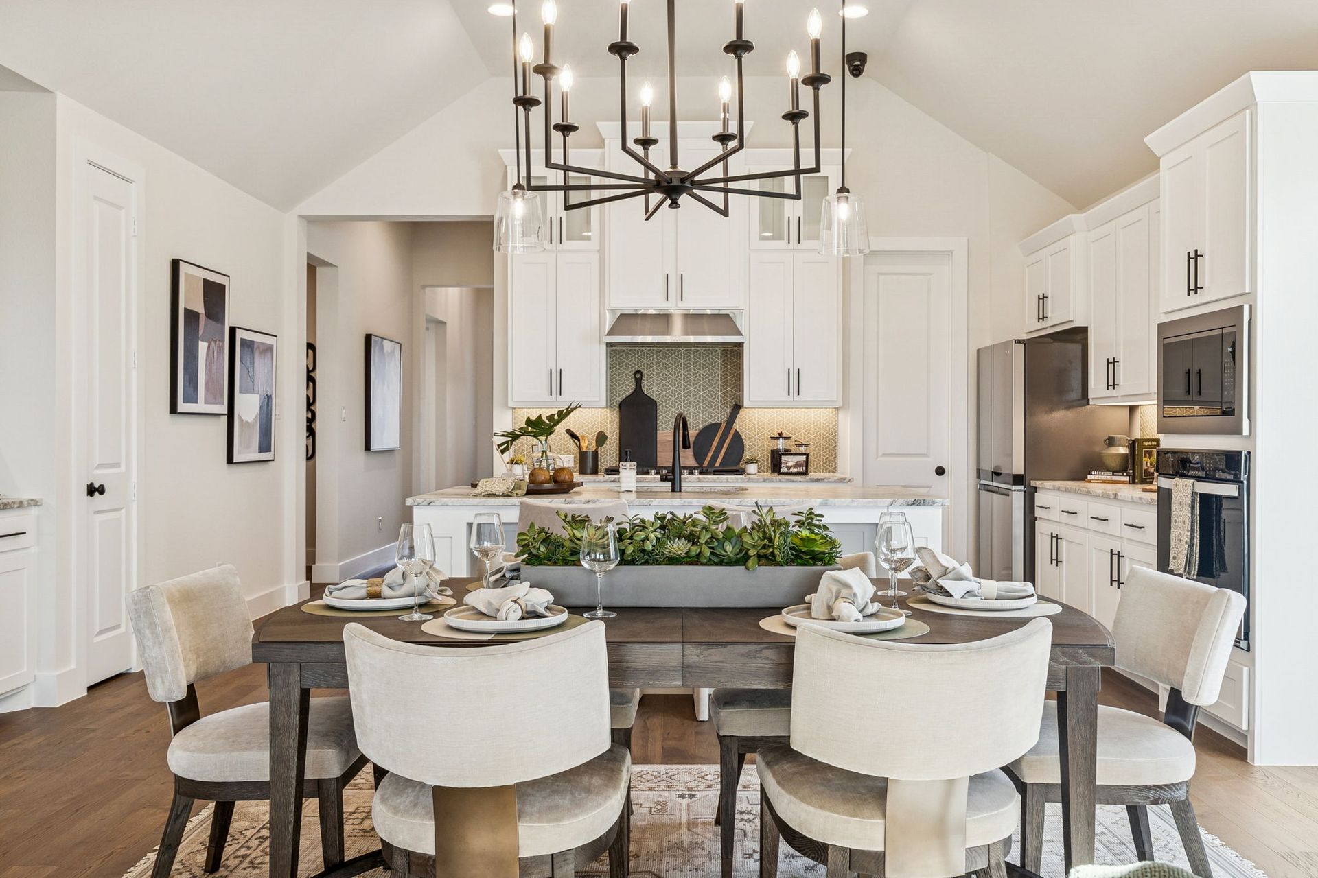 Meraki Model Kitchen & Dining | American Legend Homes – Forney, TX