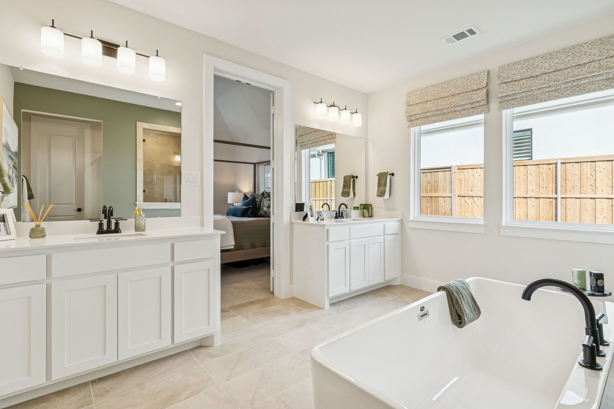 Meraki Model Main Bathroom | American Legend Homes – Forney, TX