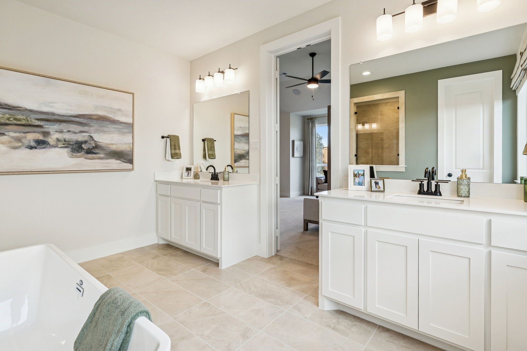 Meraki Model Dual Vanity | American Legend Homes – Forney, TX