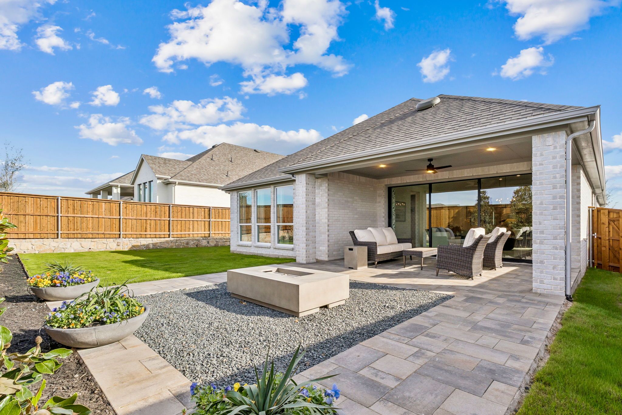 Meraki Model Covered Patio | American Legend Homes – Forney, TX