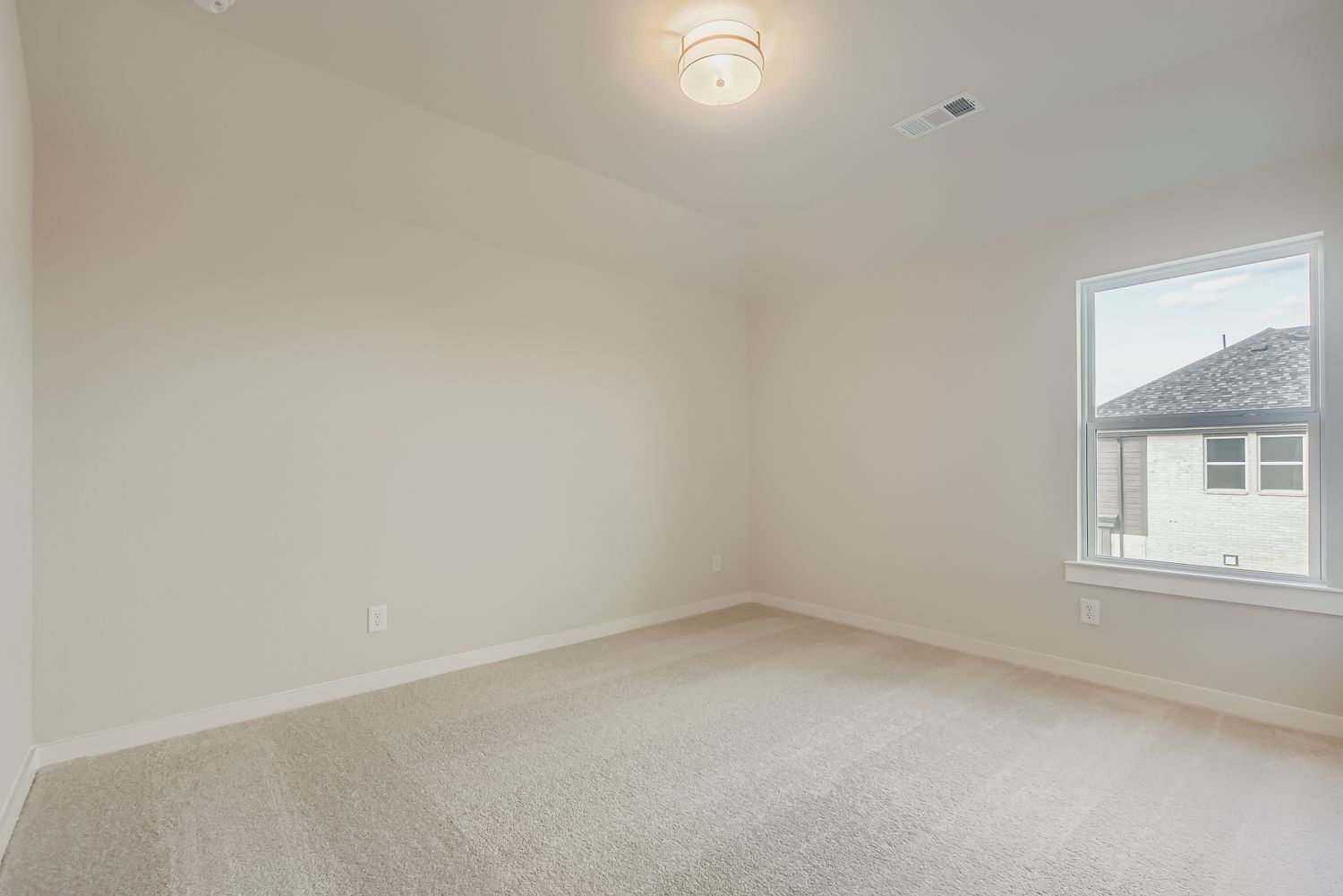 Upstairs Bedroom with Comfortable Layout| Plan 1581 | Representative Photo