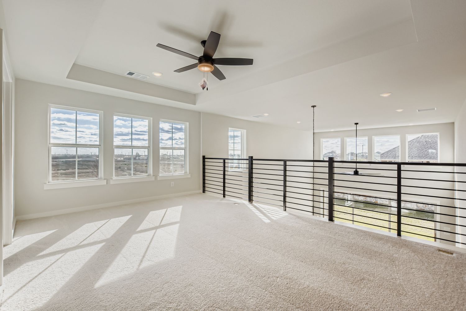 Open Second-Floor Loft Space/ Game Room| Plan 1581 | Representative Photo