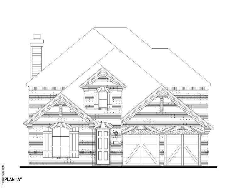 Plan 1509 Elevation A