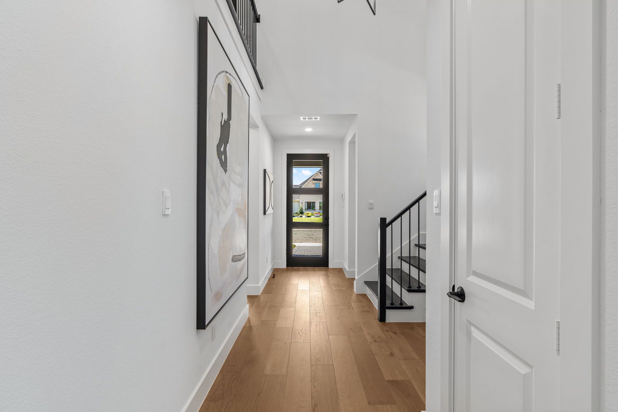 Foyer View in Mosaic Celina 40’ Model Home