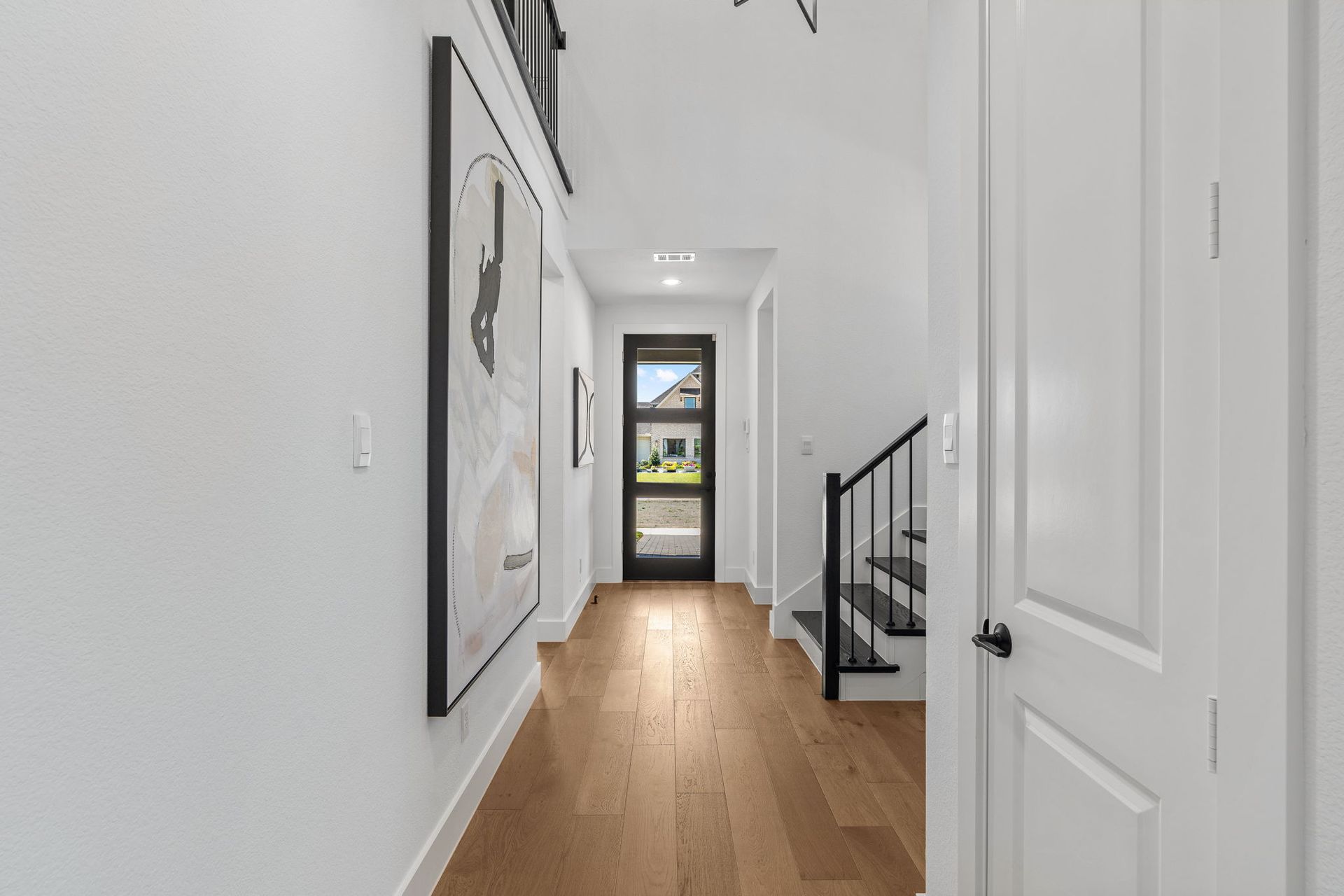 Foyer View in Mosaic Celina 40’ Model Home
