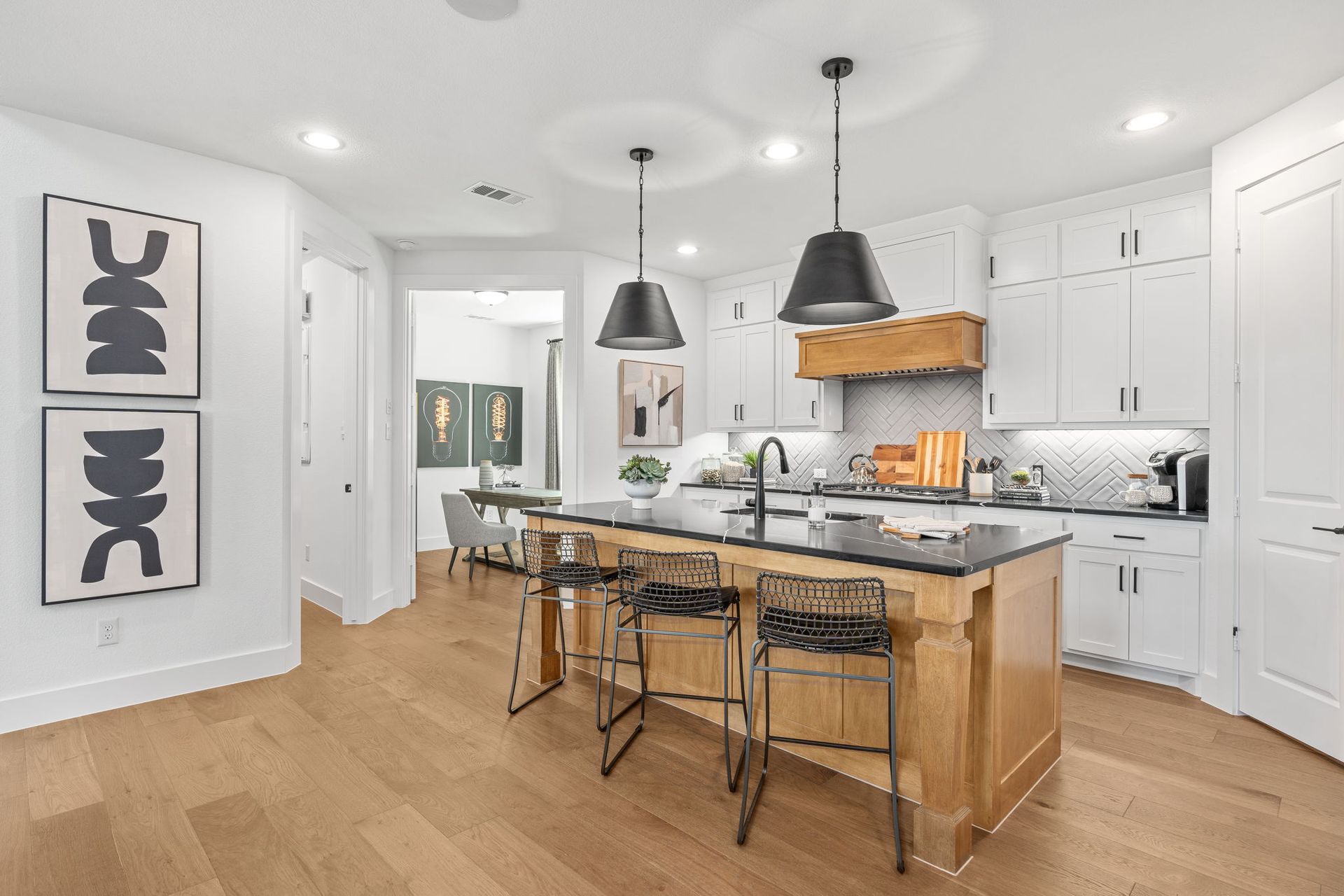 Kitchen View Toward Dining – Mosaic Celina Model