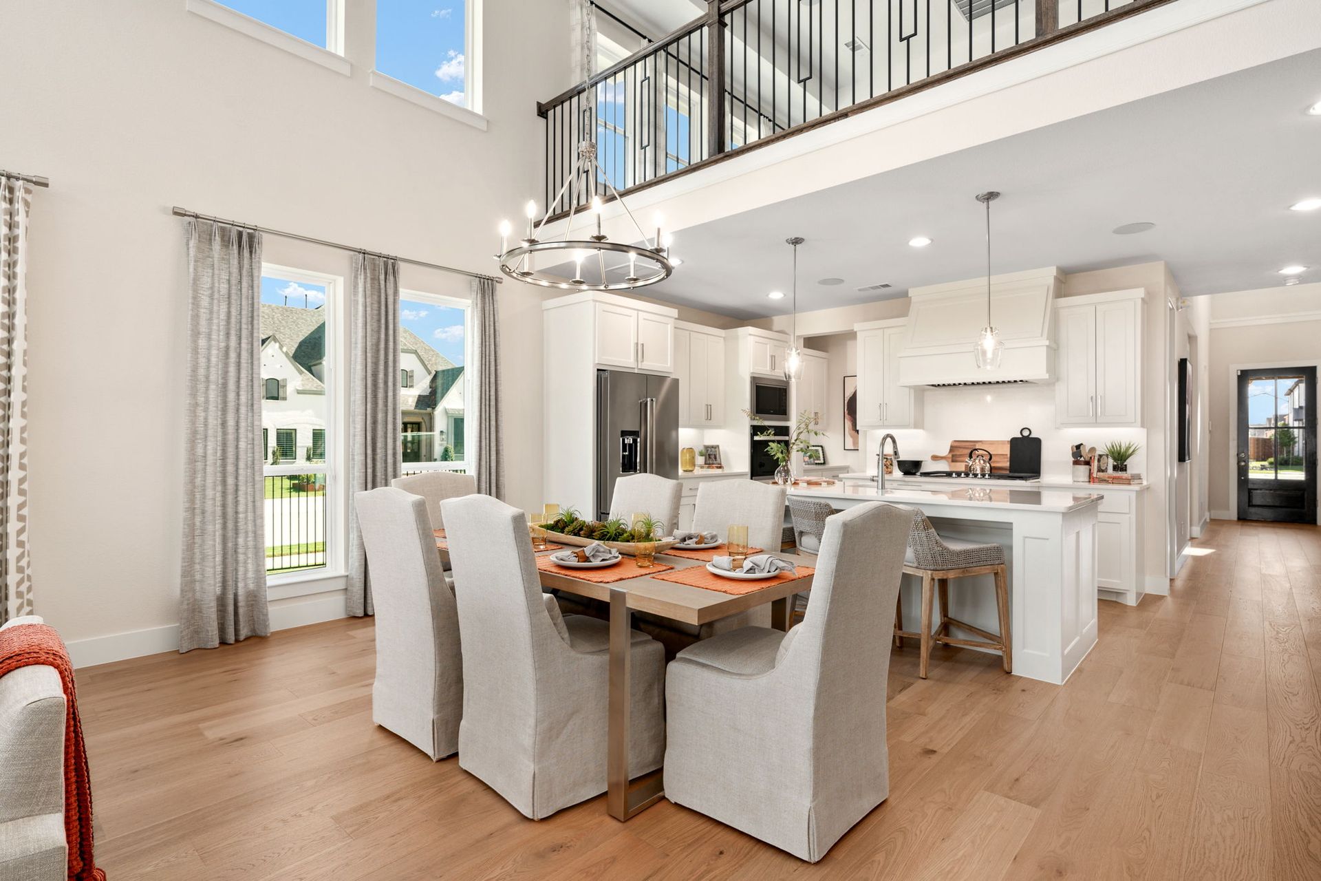 Open Kitchen and Dining Area – Mosaic Celina 50' Model