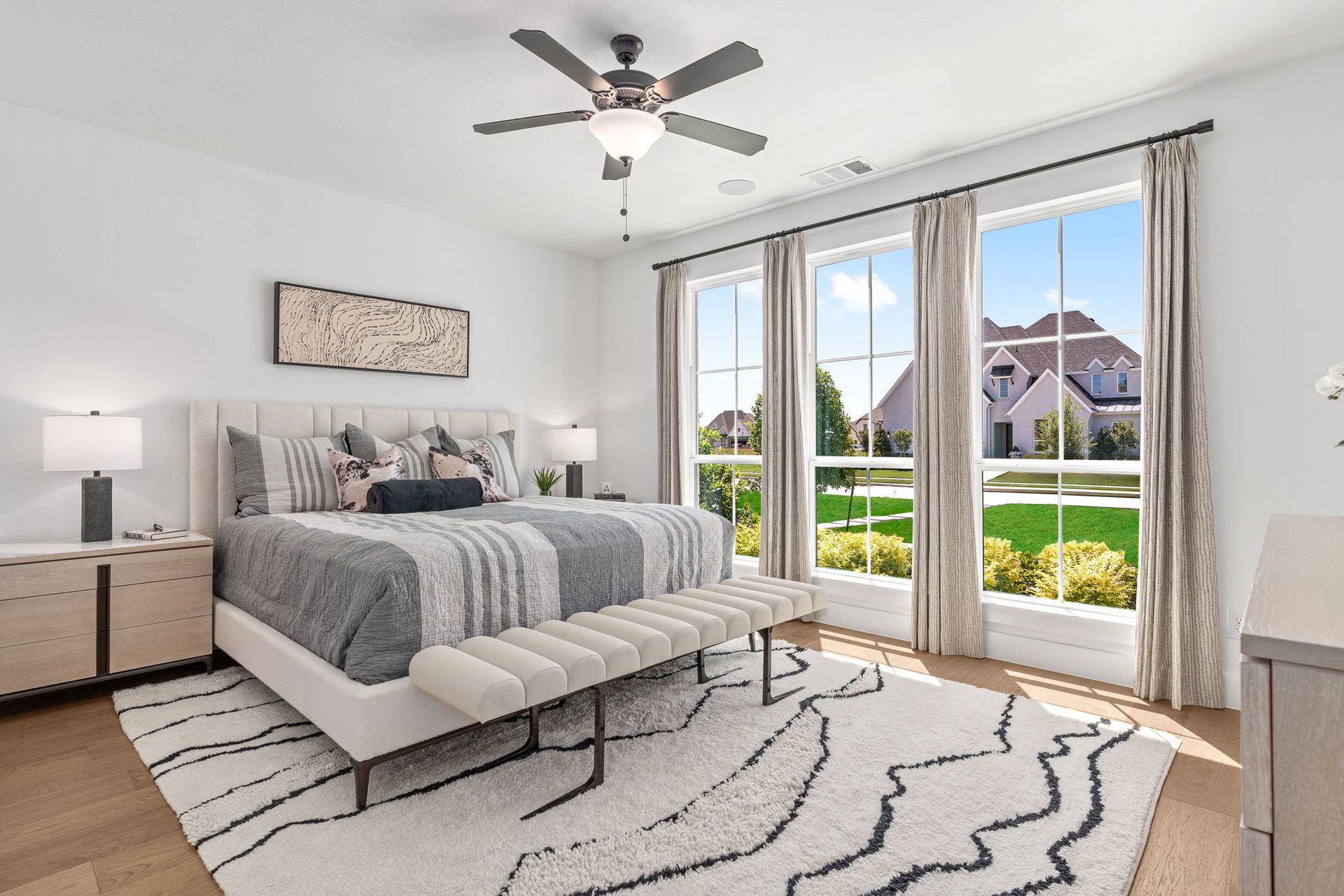 Primary Bedroom with Natural Light – Mosaic Celina Model