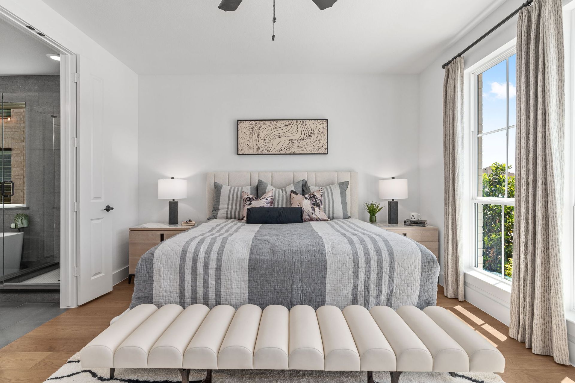 Main Suite Bedroom – 40’ Model at Mosaic Celina