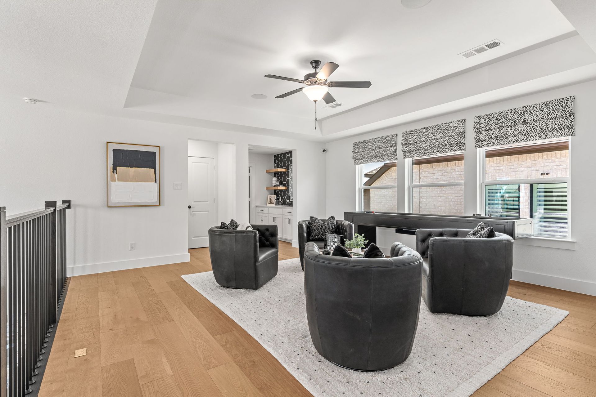Upstairs Game Room – Mosaic Celina 40’ Model Home