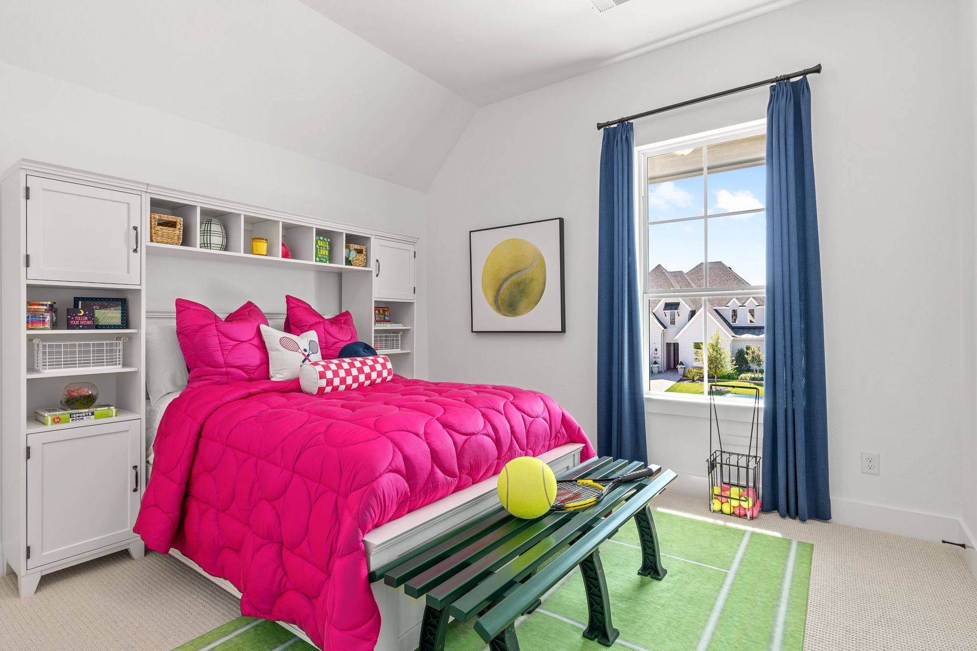Bedroom with Built-In Bed and Storage | Mosaic 40' Model Celina TX