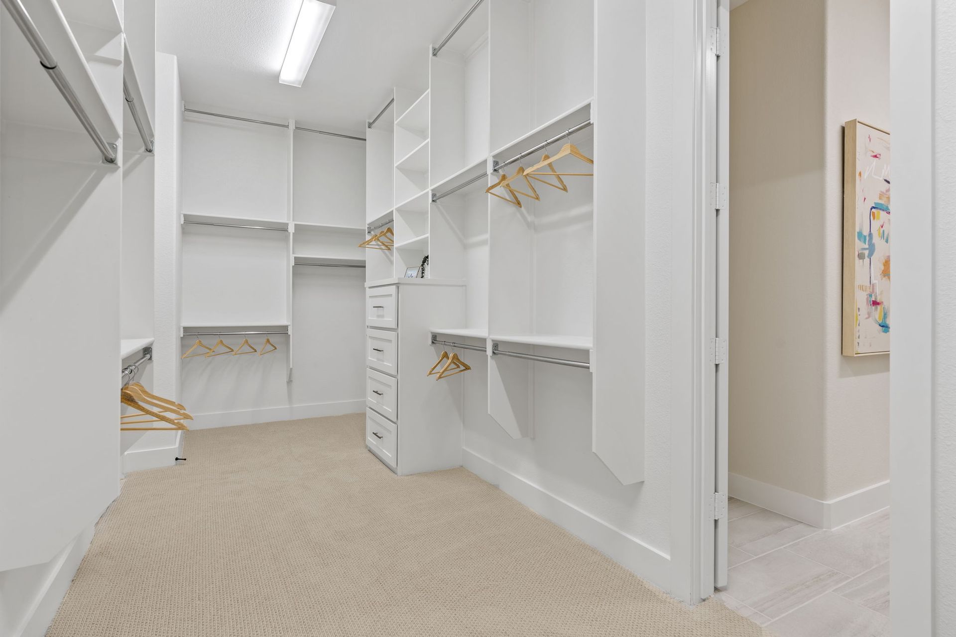 Spacious Walk-In Primary Closet – Mosaic 60' Model