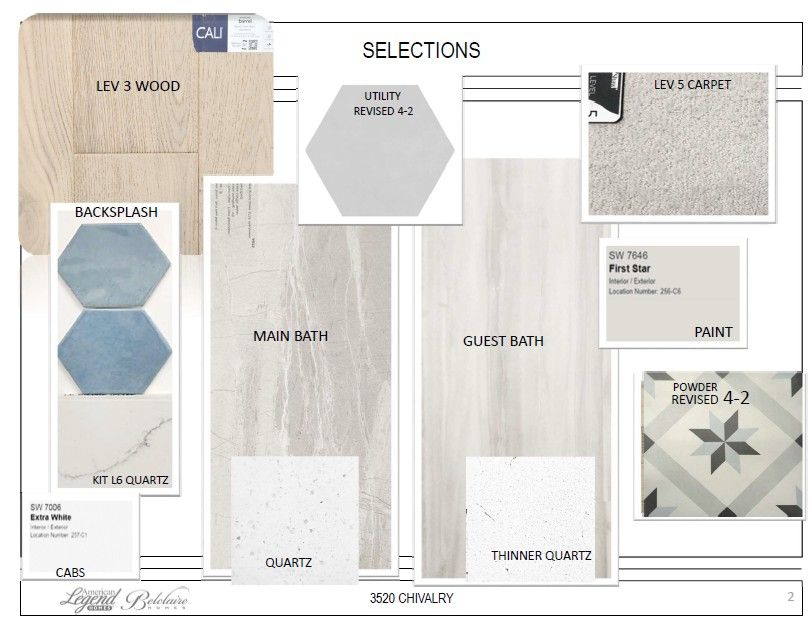 Representative design selections for 3520 Chivalry
