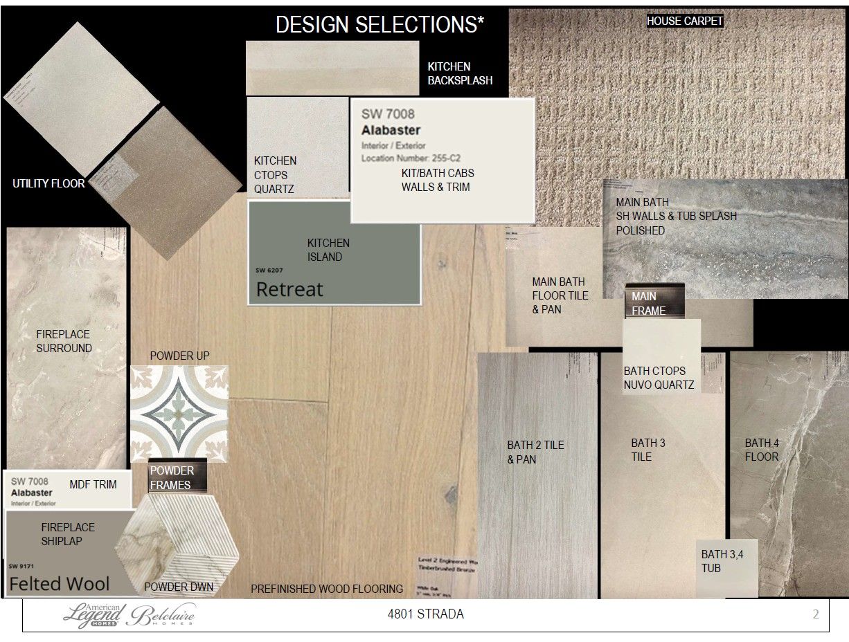 Representative photo of design selections for 4801 Strada