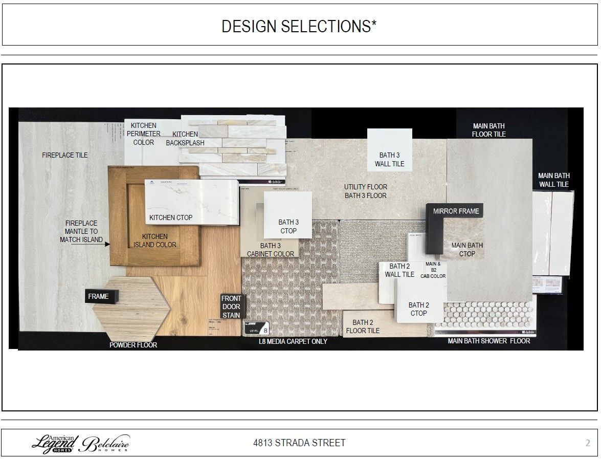 Representative photo of design selections for 4813 Strada Street