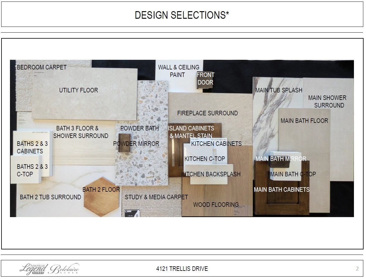 Representative photo of design selections for 4121 Trellis