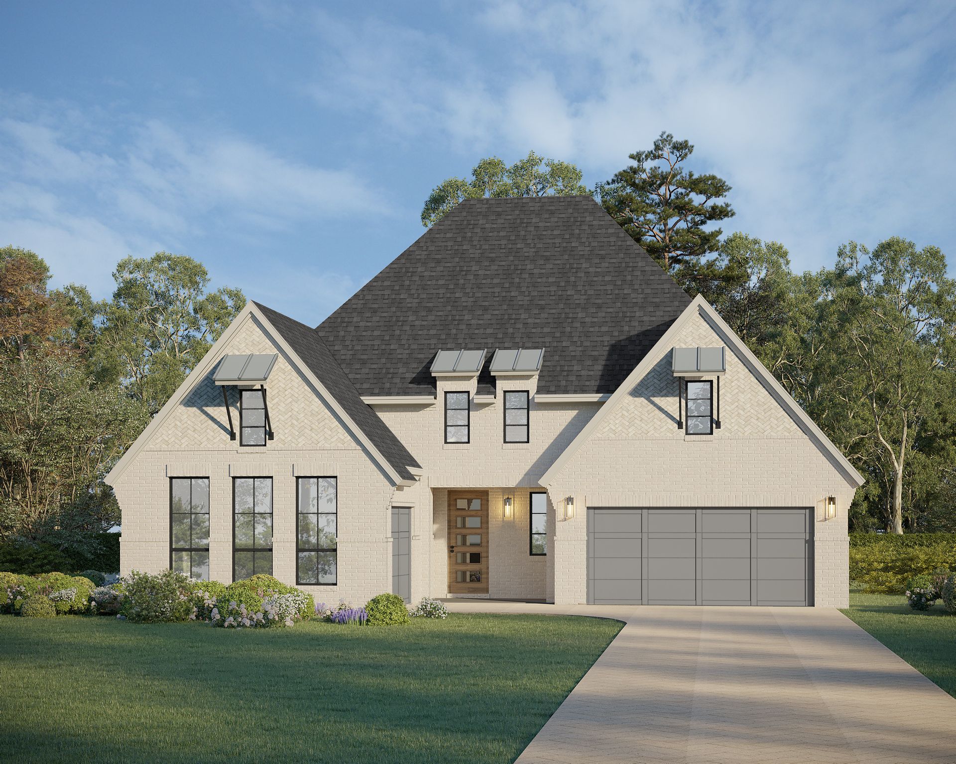 Plan 1631 Elevation G