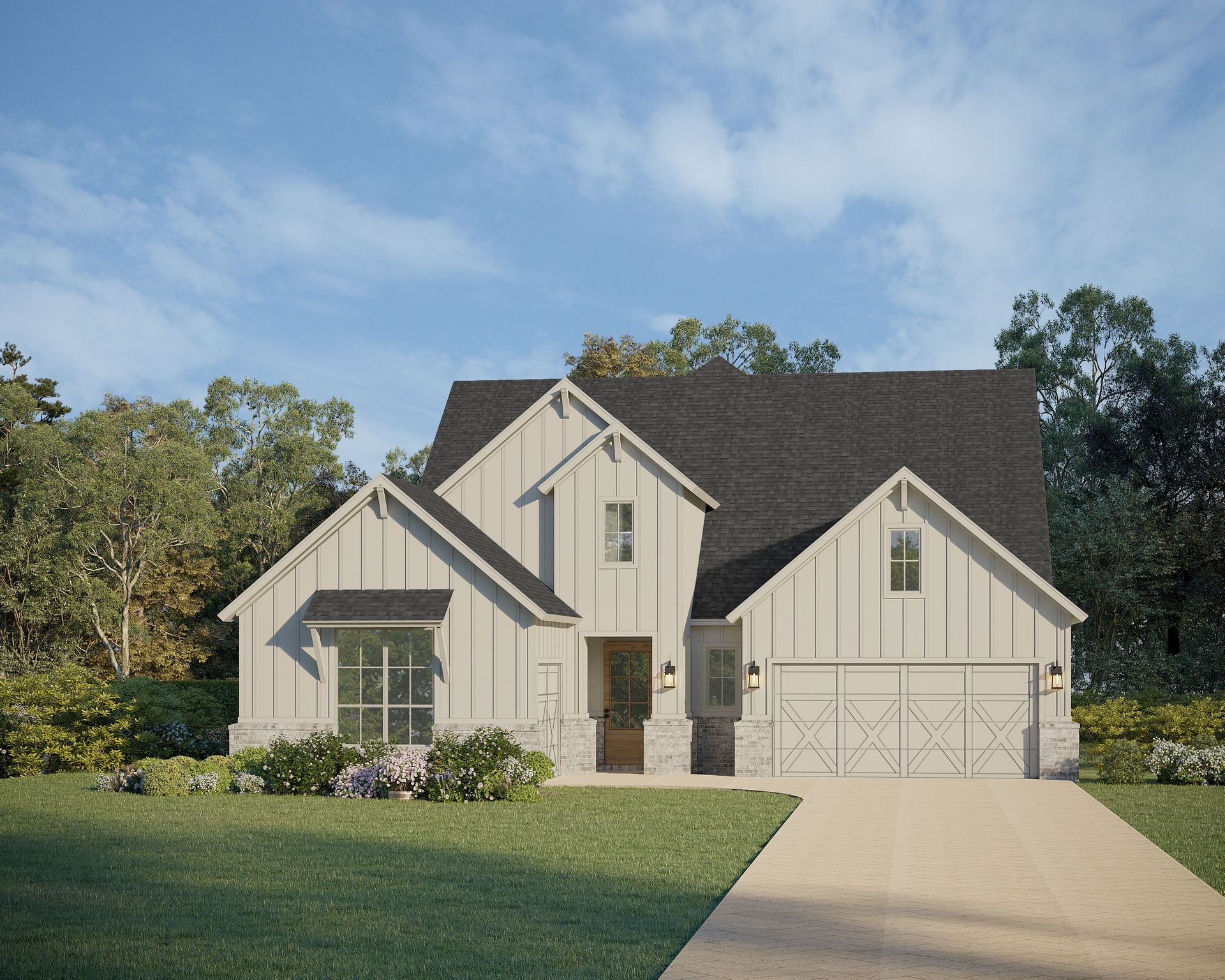 Plan 1631 Elevation J