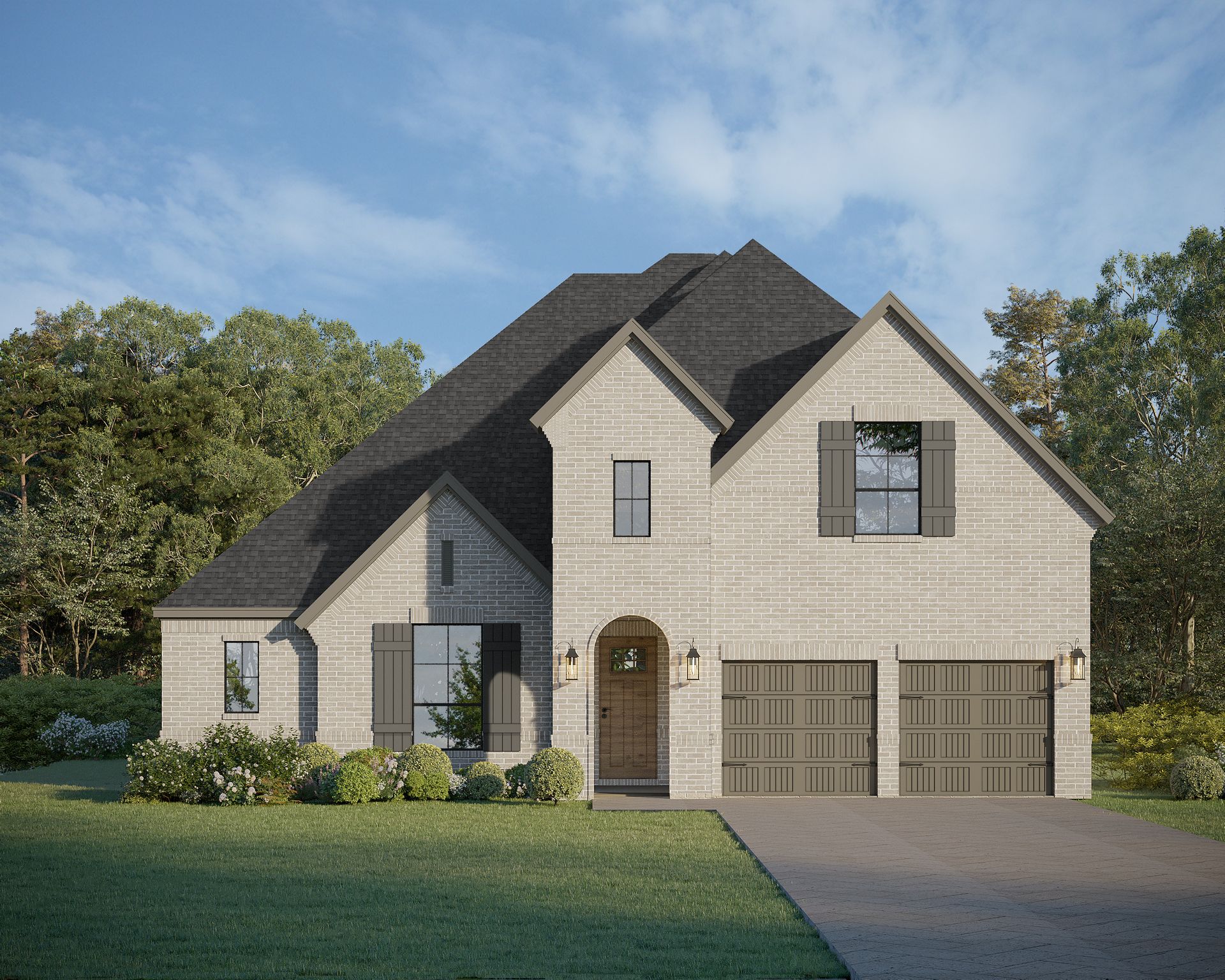 Plan 1632 Elevation J