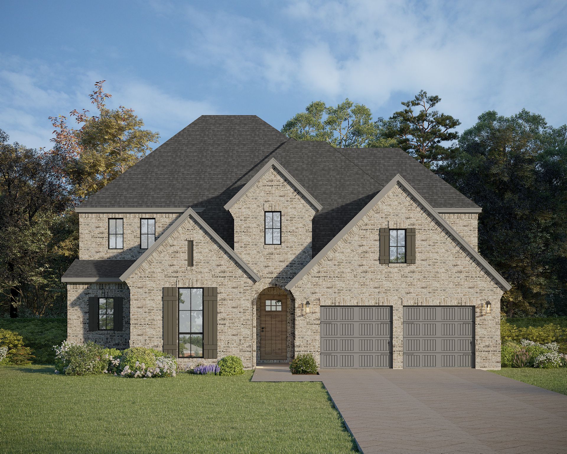 Plan 1640 Elevation D