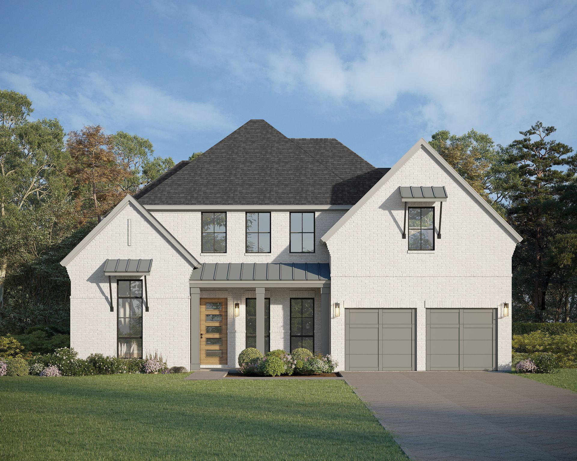 Plan 1641 Elevation F