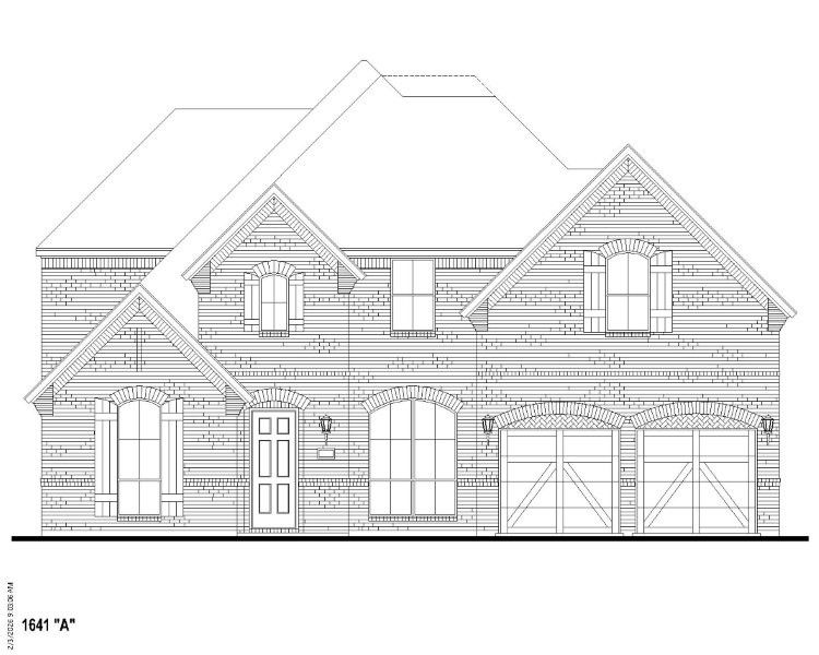 Plan 1641 - Star Trail - 65s: Prosper, Texas - American Legend Homes