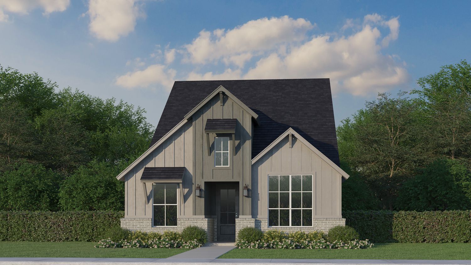 Plan 1454 Elevation F