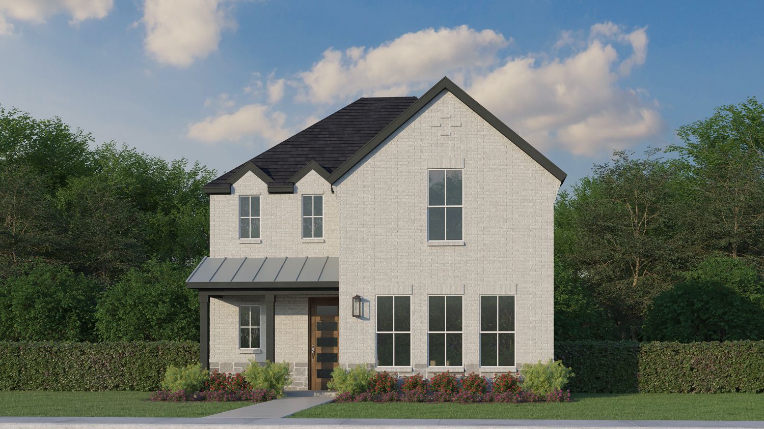 Plan 1456 Elevation G w/ Stone