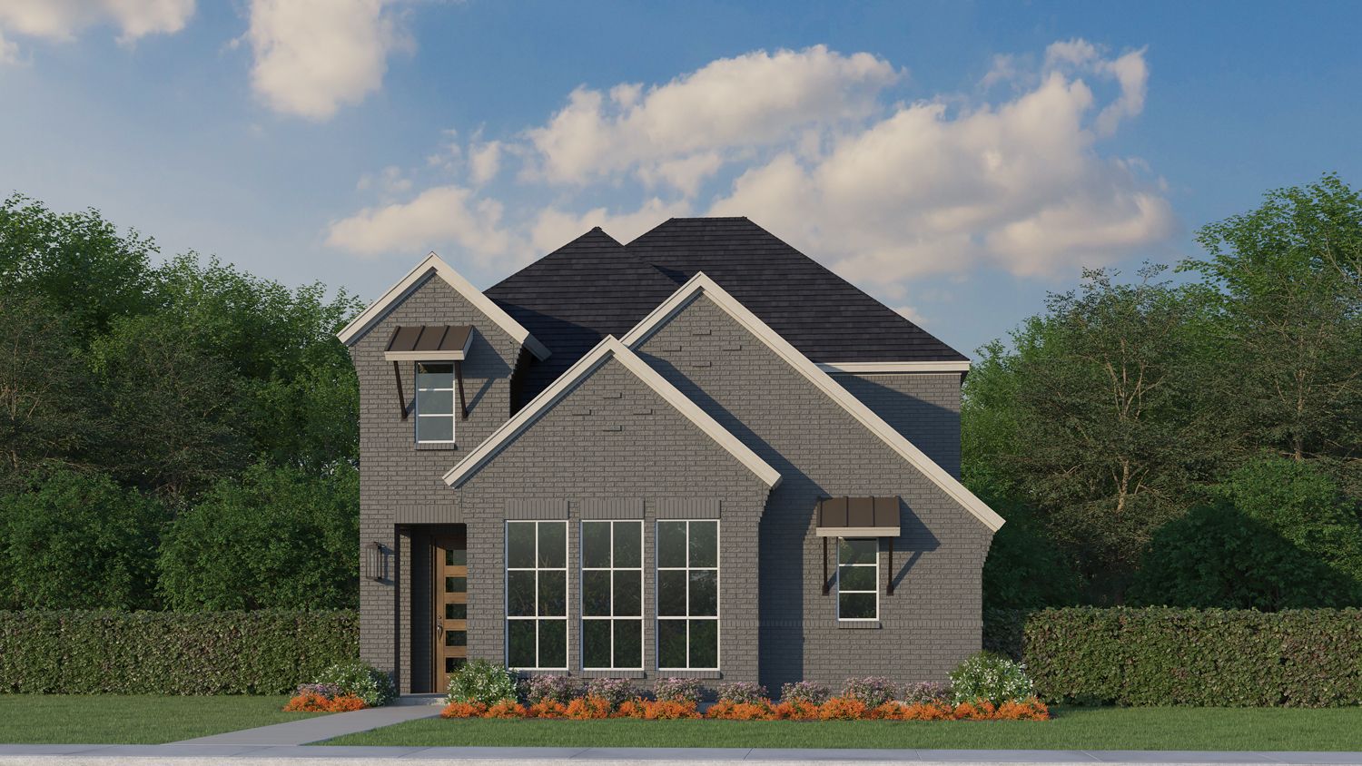 Plan 1459 Elevation F