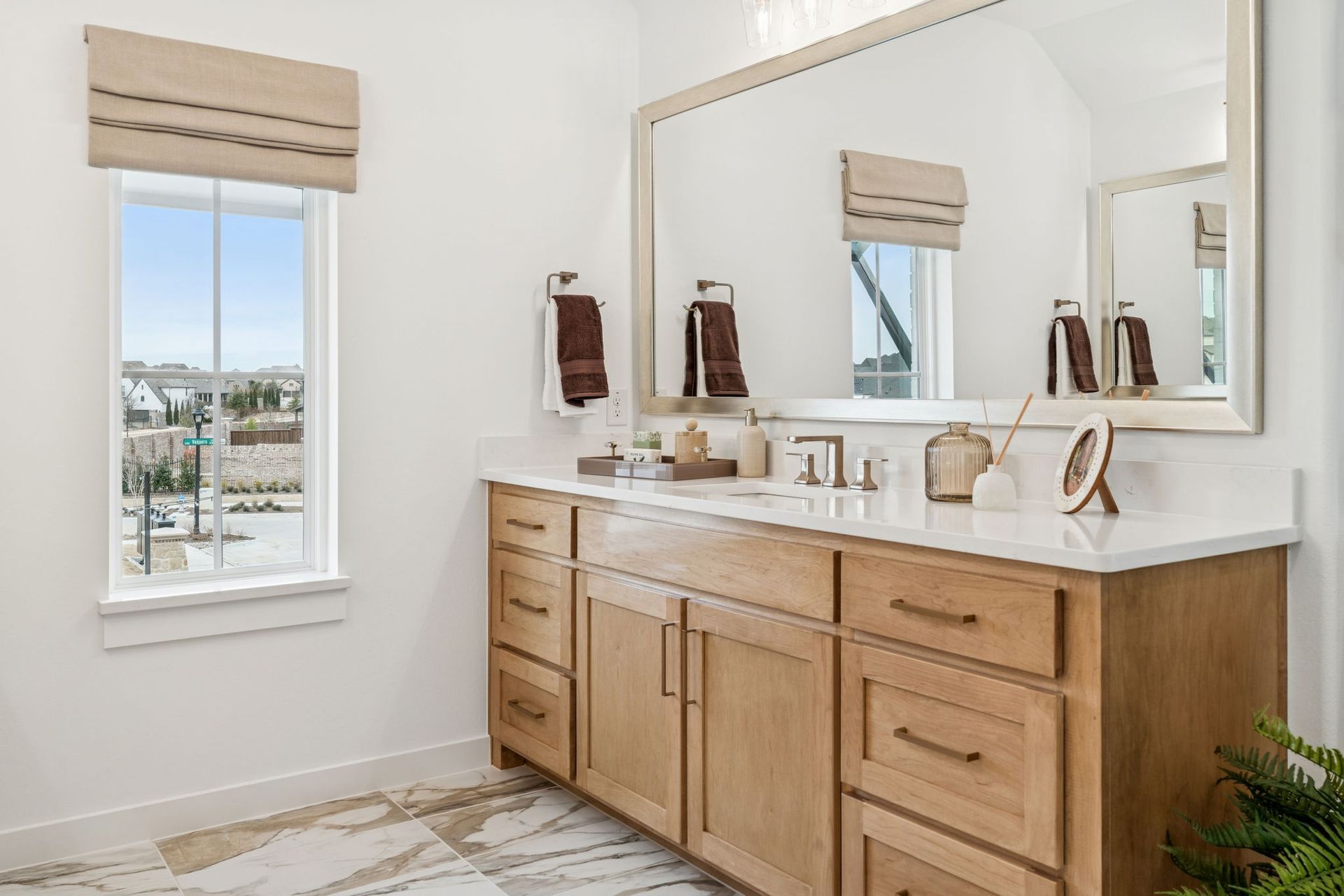 Mustang Lakes Villas Vanity Detail – Celina TX