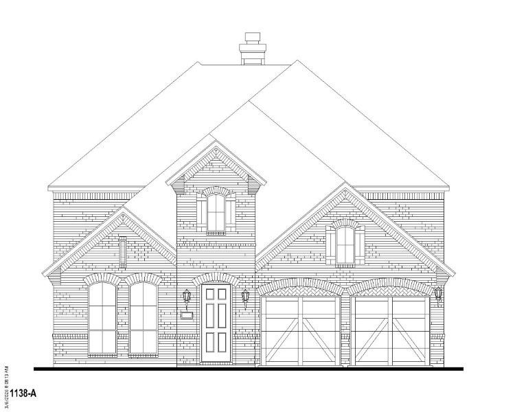 Plan 1138 - Star Trail - 55s: Prosper, Texas - American Legend Homes