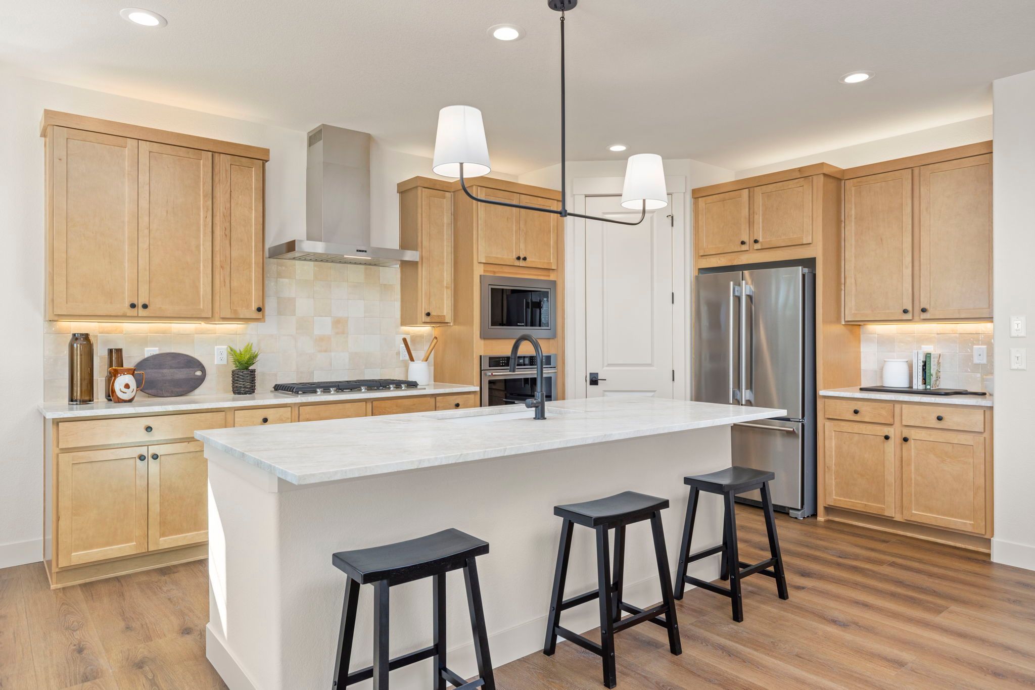 Designer Kitchen with Stainless Steel Appliances | Barefoot Villages Firestone