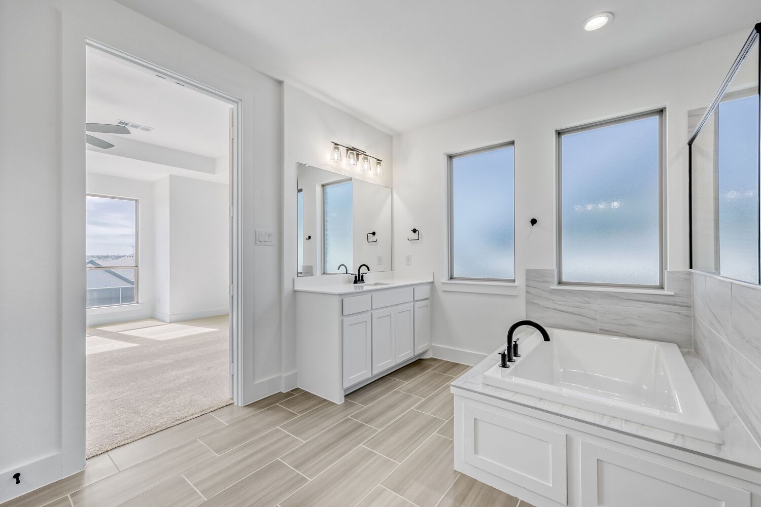 Representative Photo of Plan 1680 - Main Bathroom