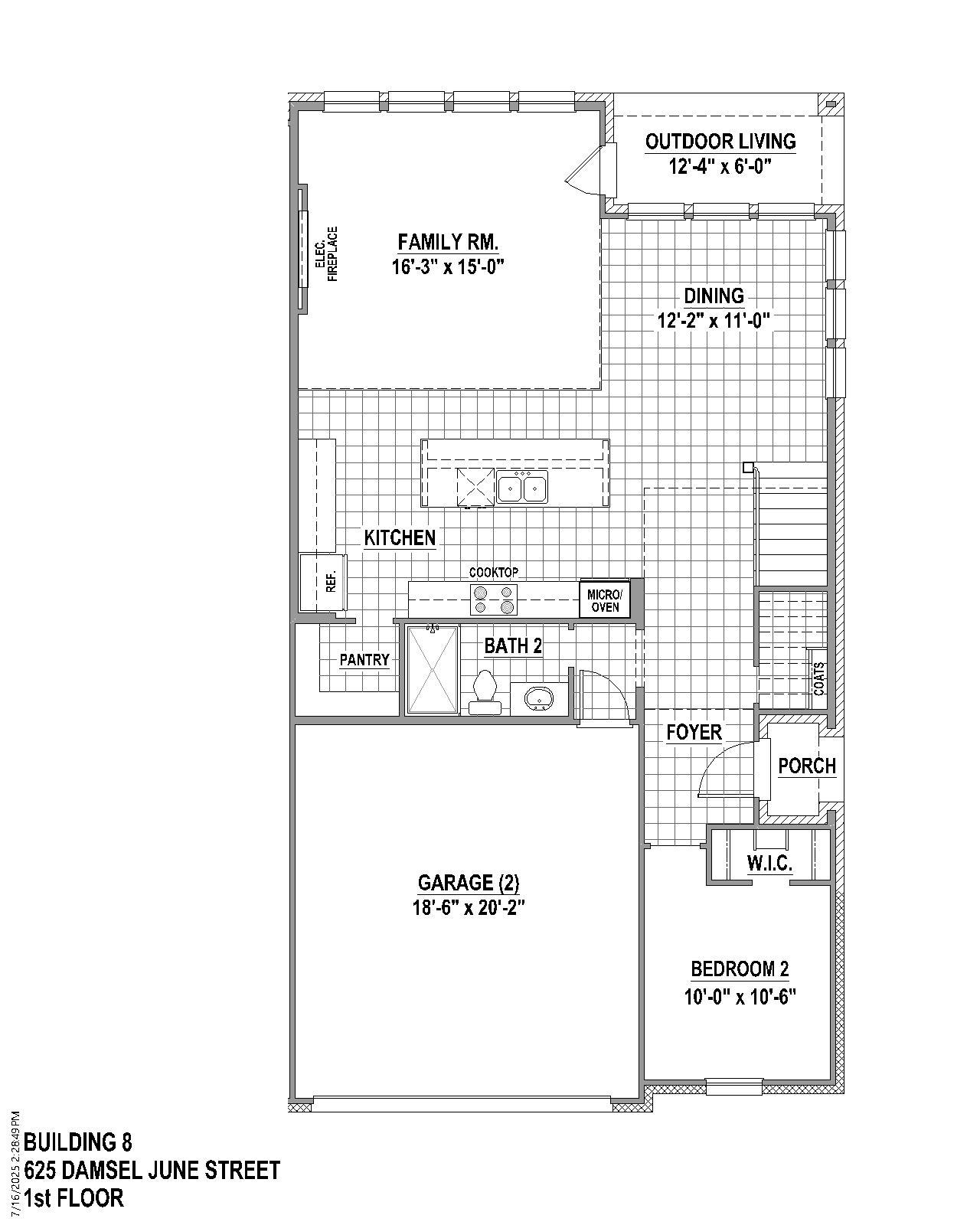 TH Building 8 Unit 2 WH 1st Floor