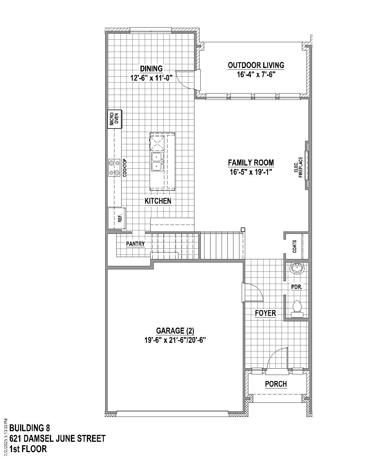 TH Building 8 Unit 2 W 1st Floor