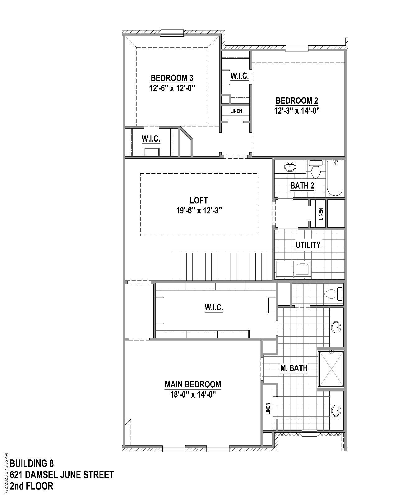 TH Building 8 Unit 2 W 2nd Floor