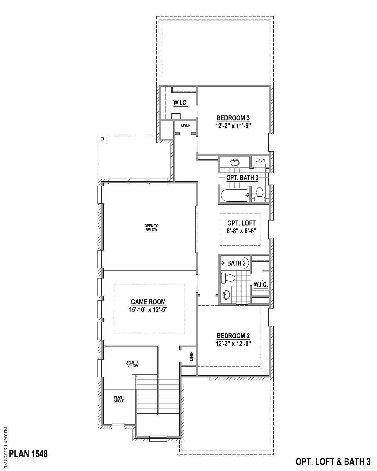 Plan 1458 Options 1