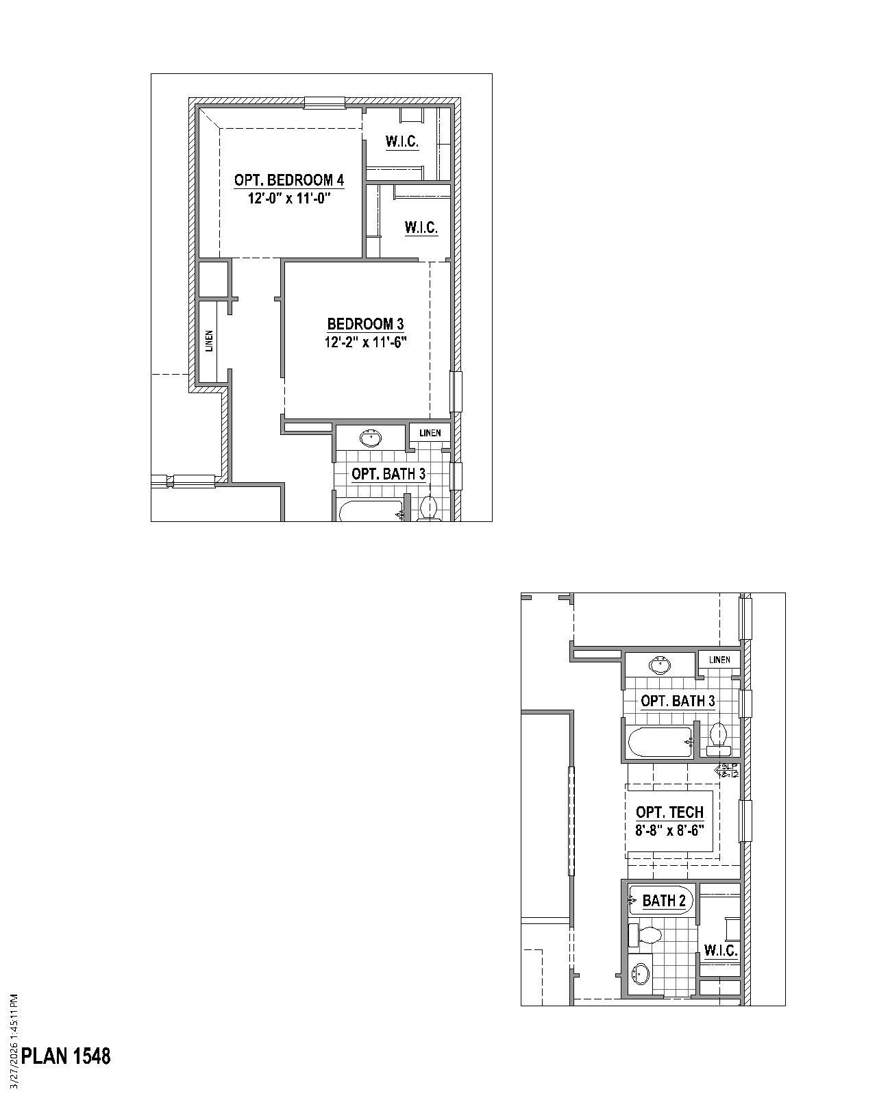 Plan 1458 Options 2