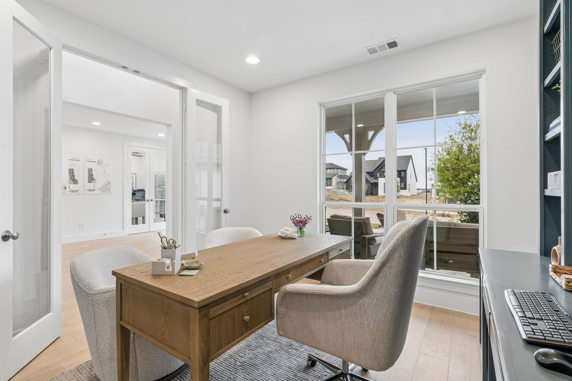 Landmark Model Home Office in Denton, TX
