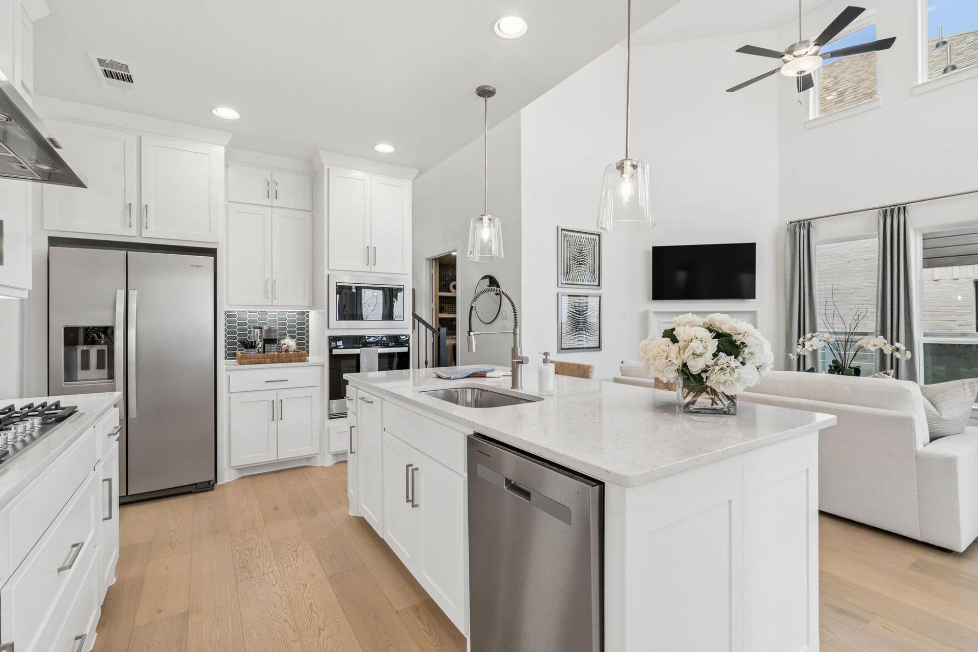 Landmark Model Home Kitchen in Denton, TX