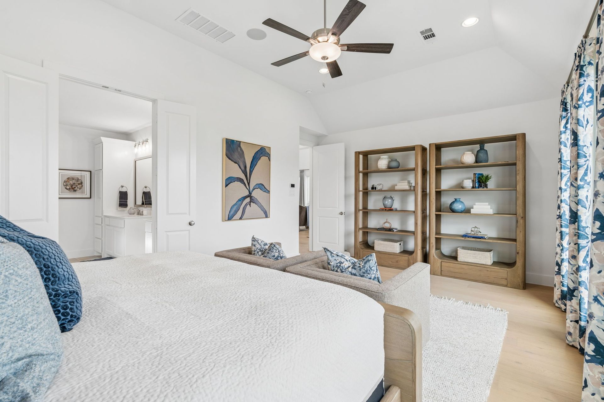 Landmark Model Home Primary Suite in Denton, TX