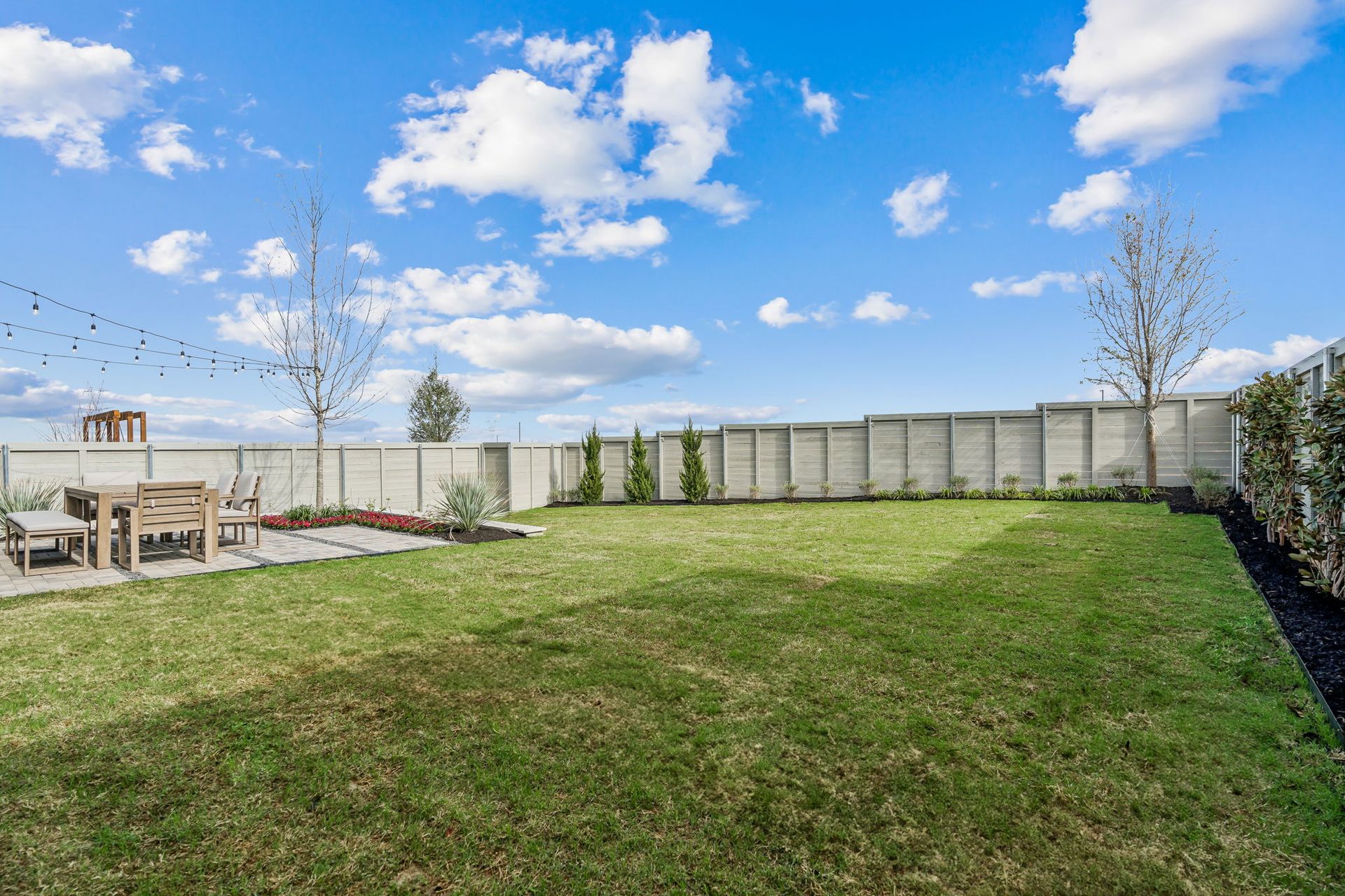 Spacious Backyard at Landmark in Denton, TX