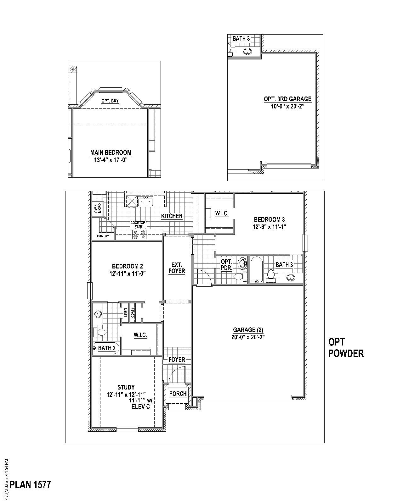Plan 1577 Options 2