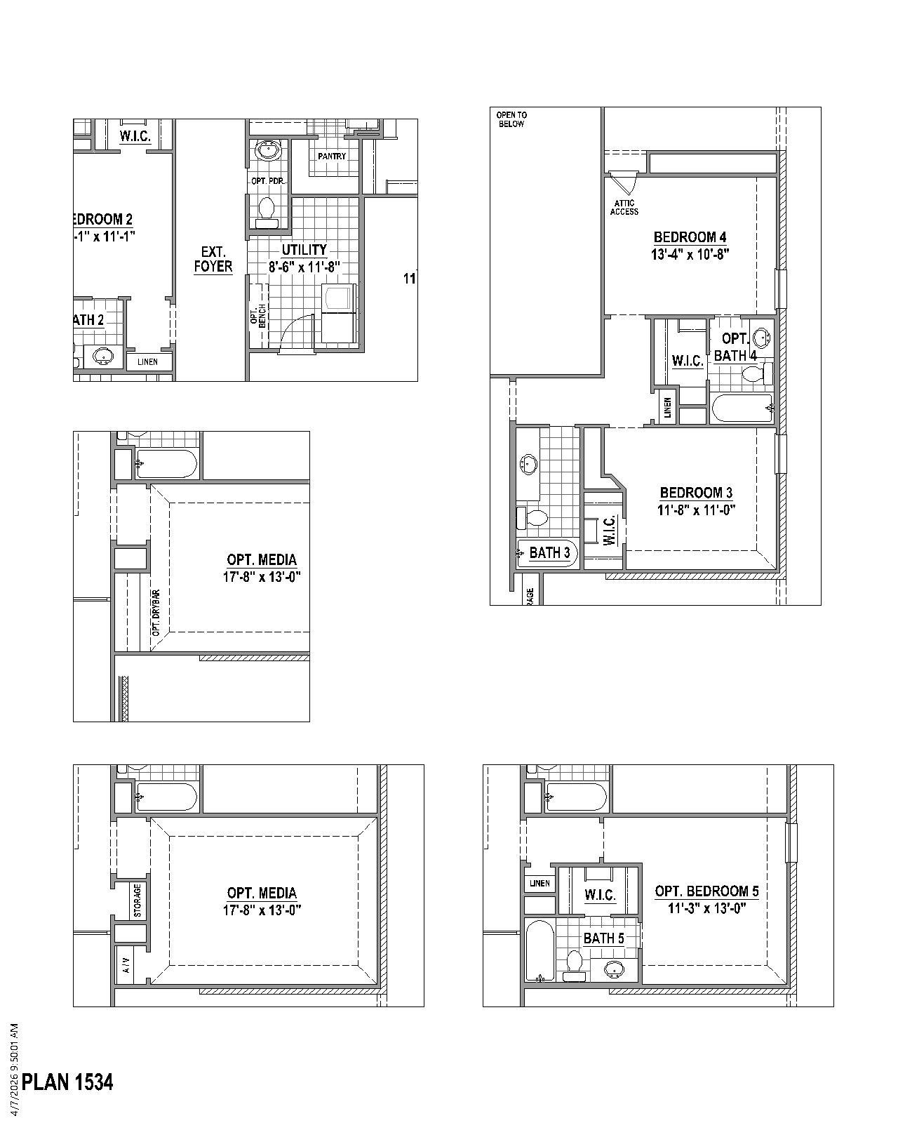 Plan 1534 Options 2