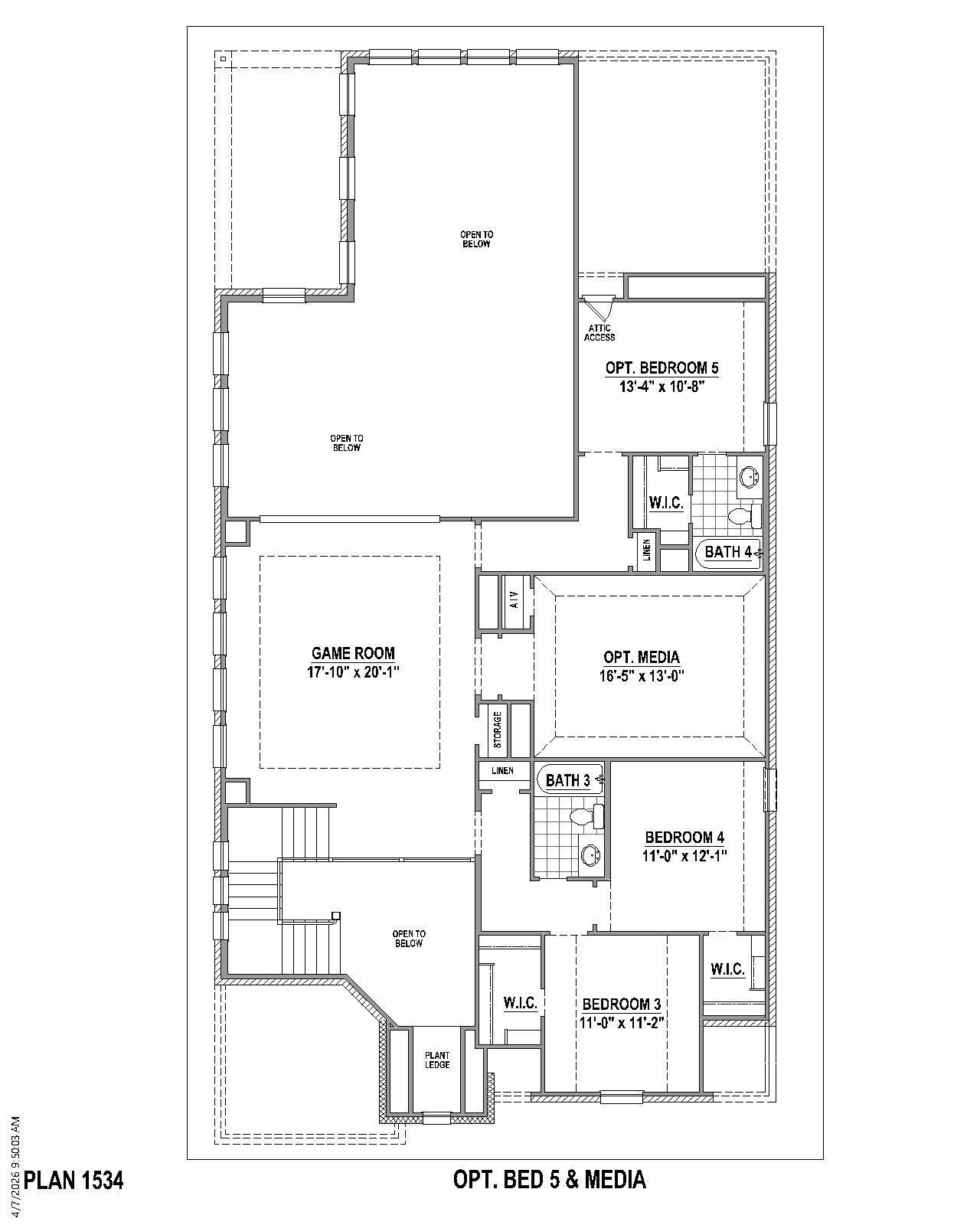 Plan 1534 Options 3