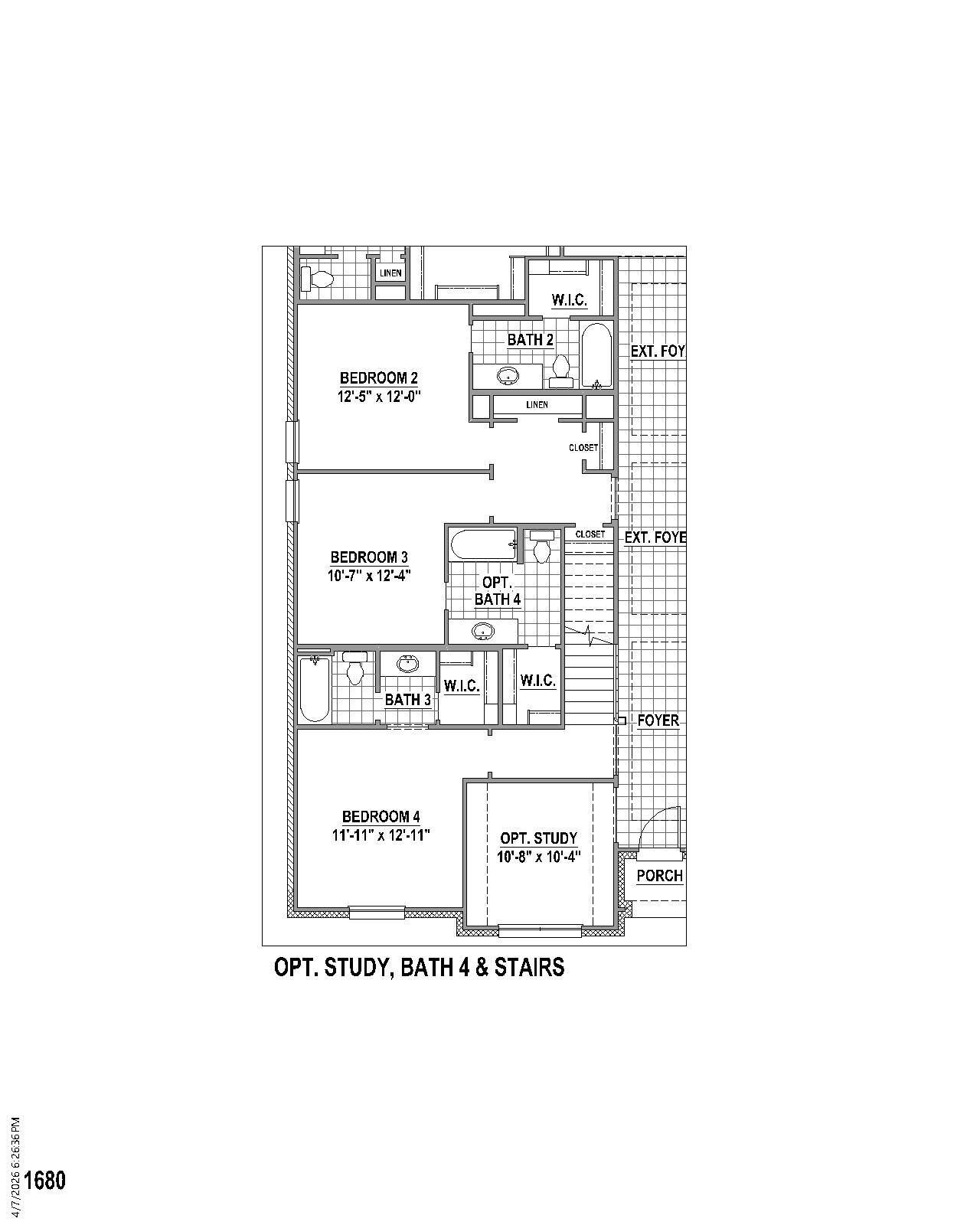 Plan 1680 Options 4