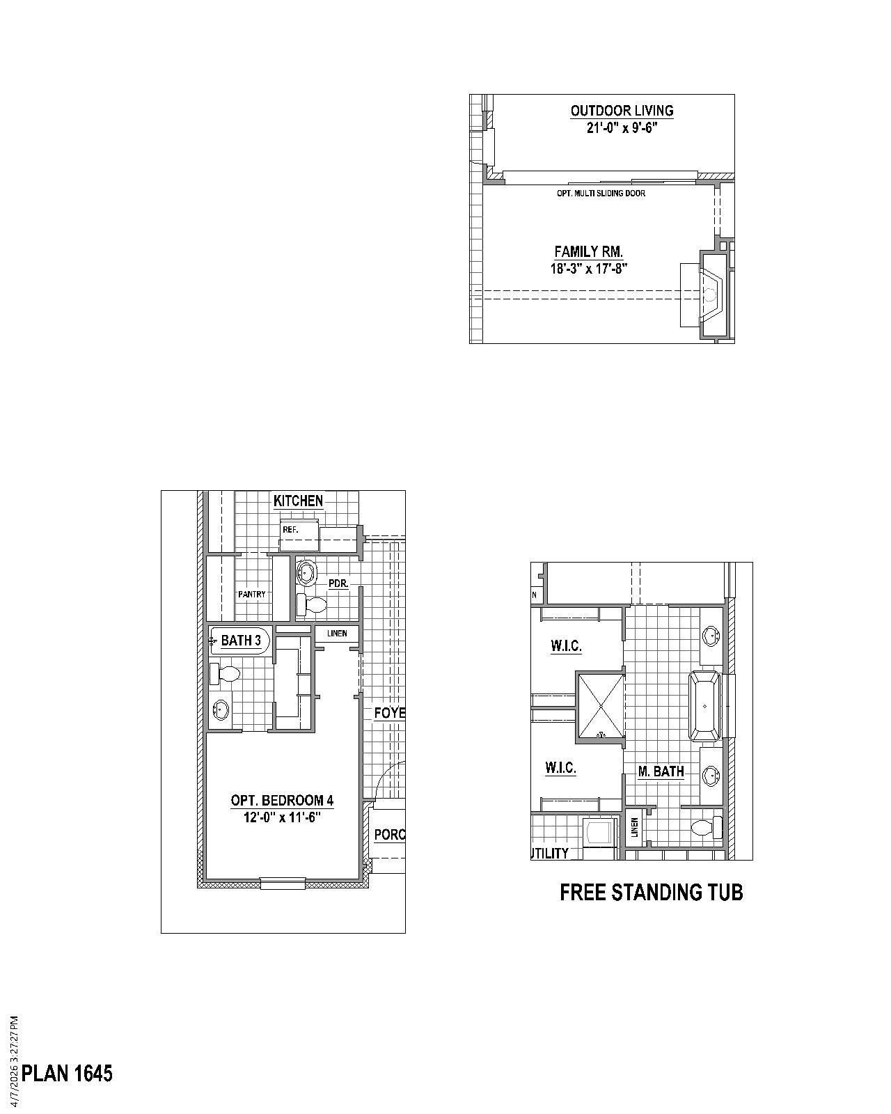 Plan 1645 Options