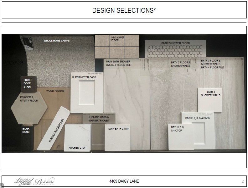 Representative photo of design selections for 4409 Daisy