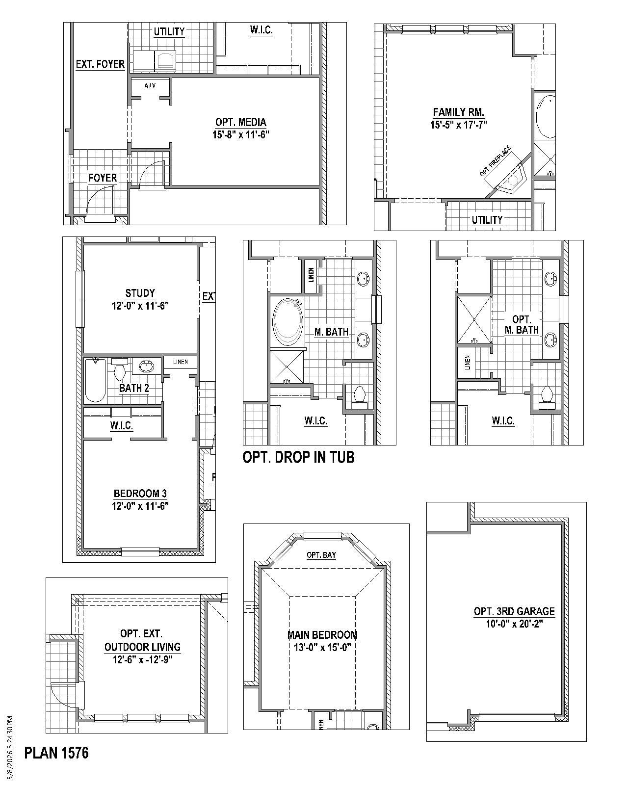 Plan 1576 Options